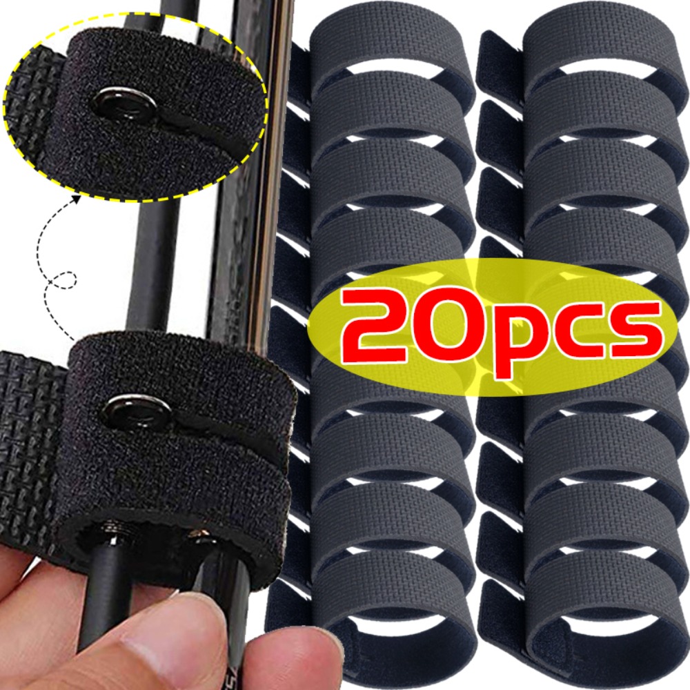 Fishing Equipment Holder - Fishing Pole Strap Rod Belt Tie