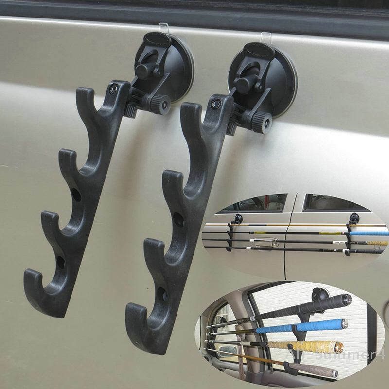 Fishing Equipment Holder - Suction Cup Fishing Rod Bracket Car