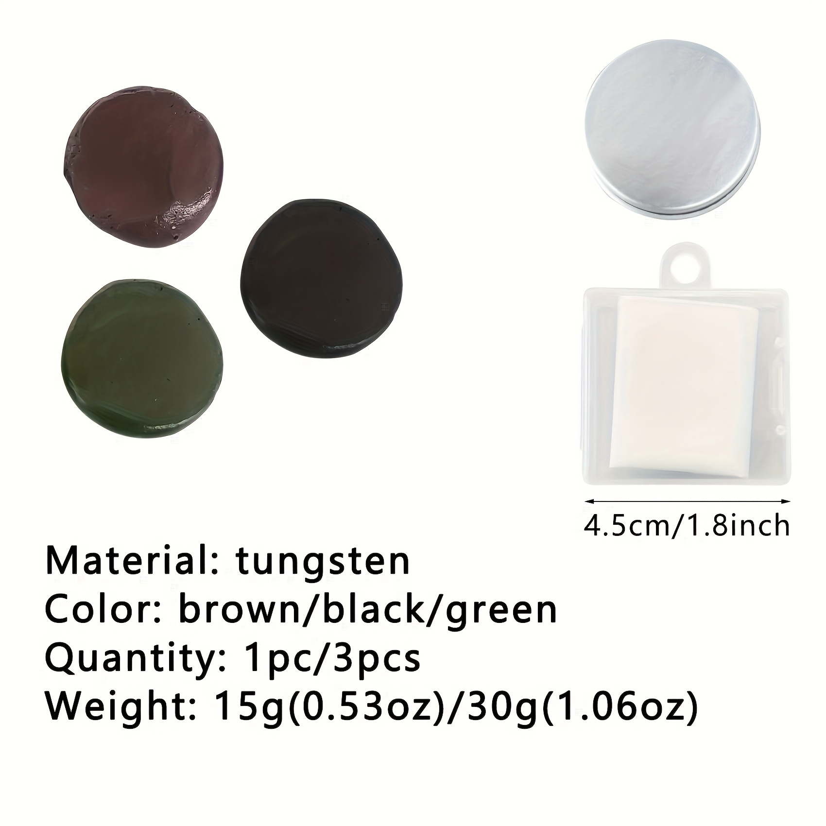 Tungsten Putty 0.5oz(15g) Tika – Fishing Equipment Used Bewertung und Preis