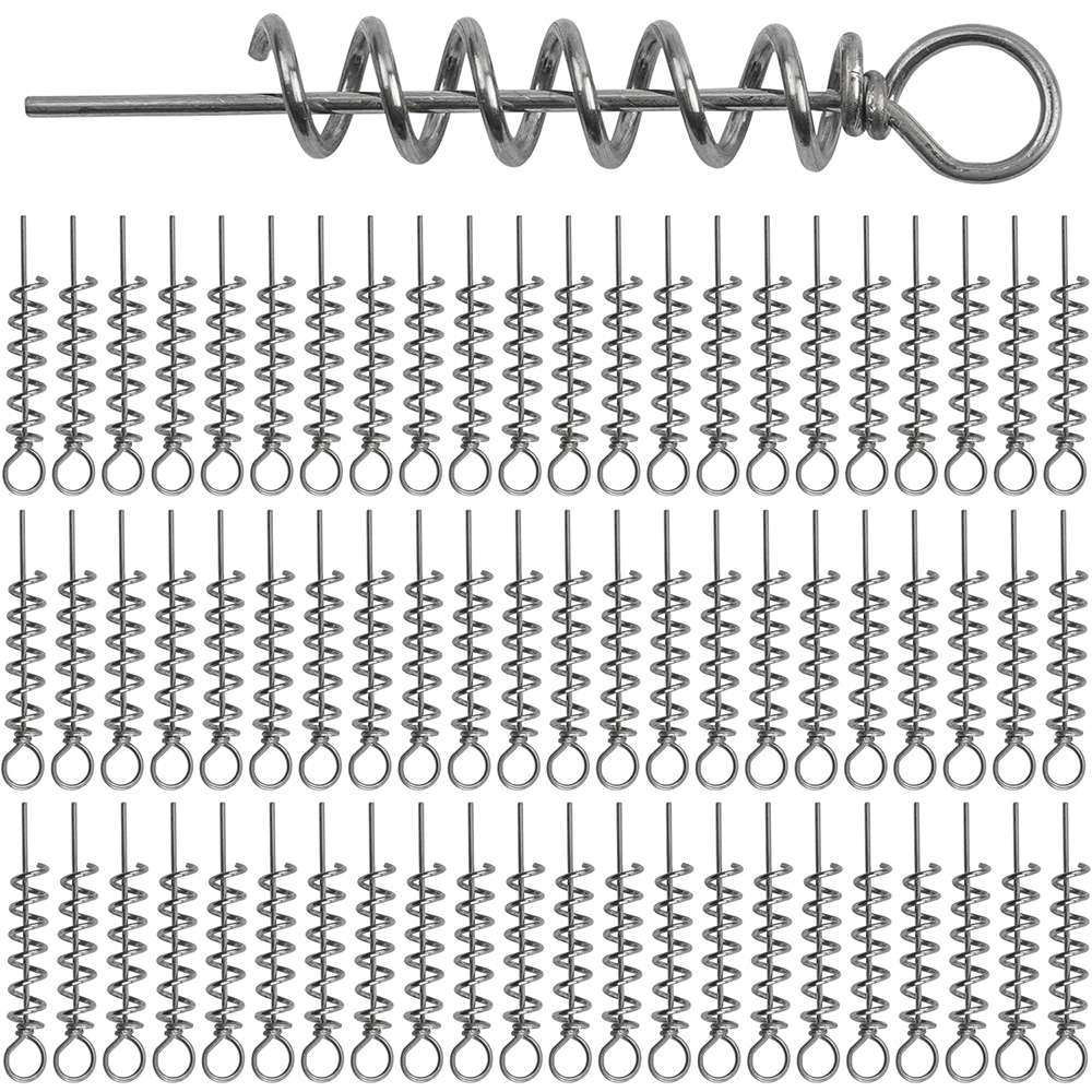50Pcs Spring Twist Lock Fishin – Fishing Equipment Used Bewertung und Preis