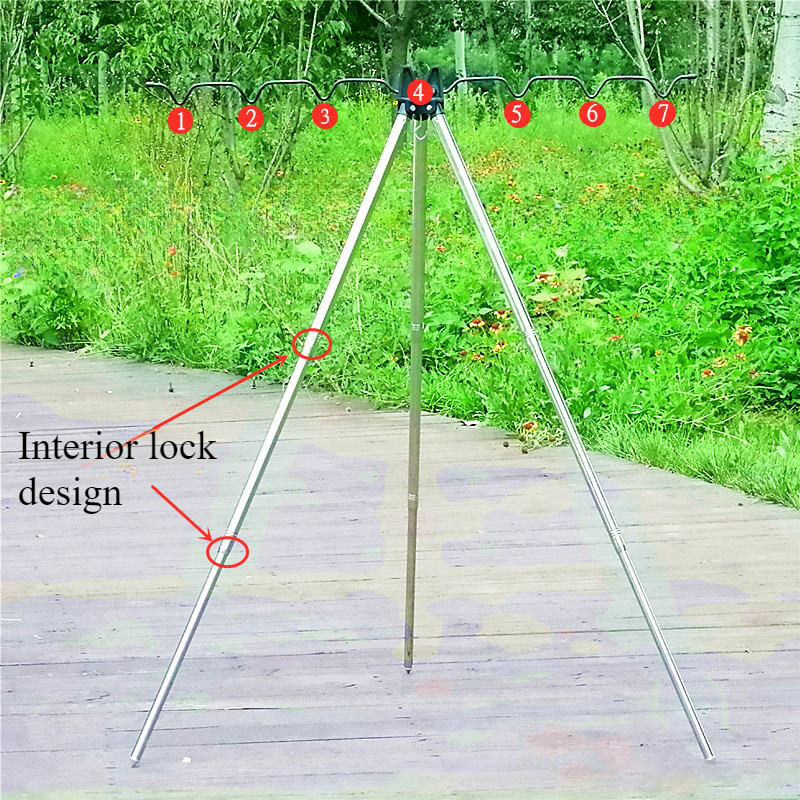 1PC Fishing Sea Rod Bracket Al – Fishing Equipment Holder Bewertung und Preis