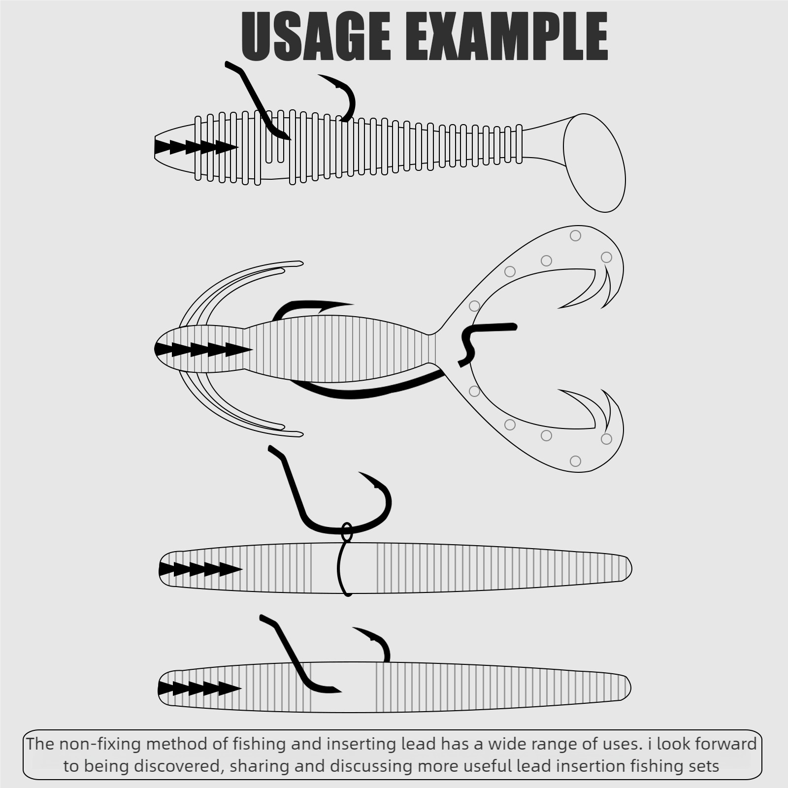 Nail Weights Sinkers Bass Fish – Fishing Equipment Used Bewertung und Preis