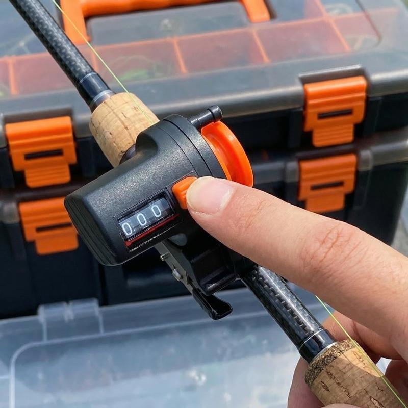 0-999M Fishing Line Counter De – Fishing Equipment Holder Bewertung und Preis