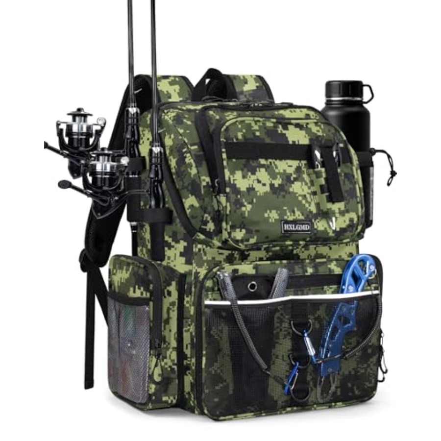 Fishing Backpack with Rod Hold – Fishing Equipment Holder Bewertung und Preis