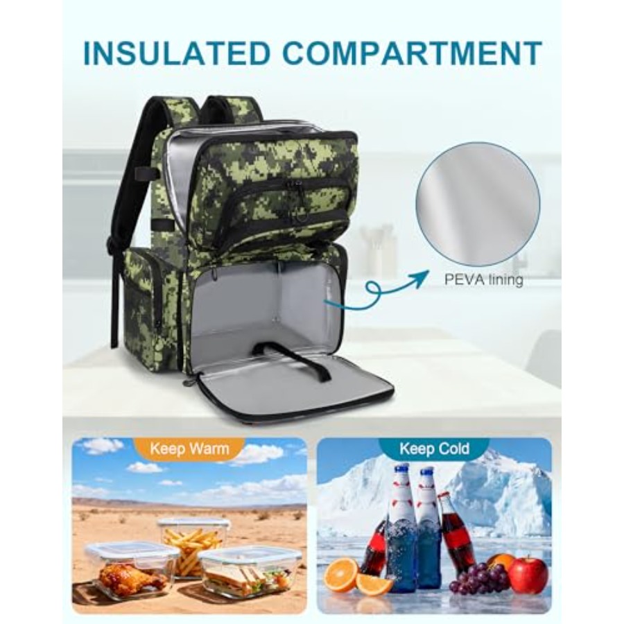 Fishing Backpack with Rod Hold – Fishing Equipment Holder Bewertung und Preis